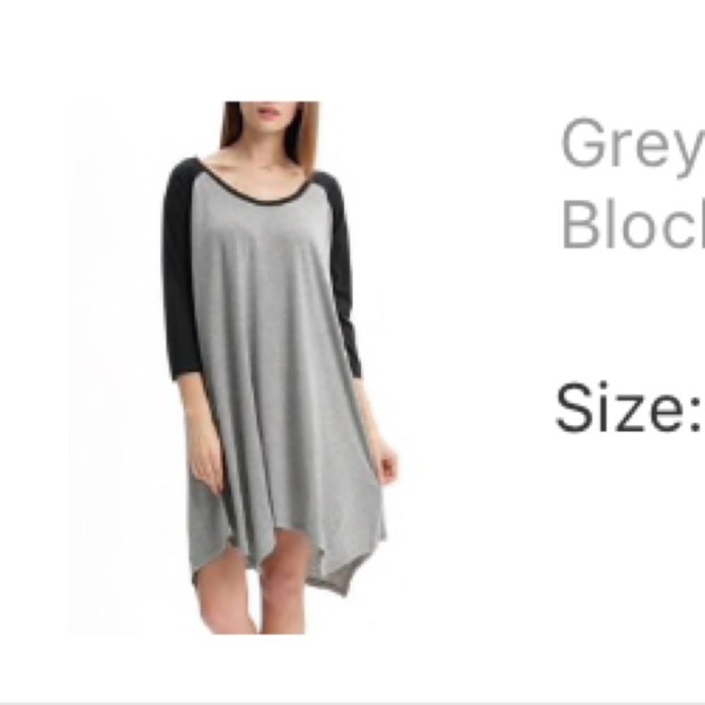 Simple high low dress-skater style